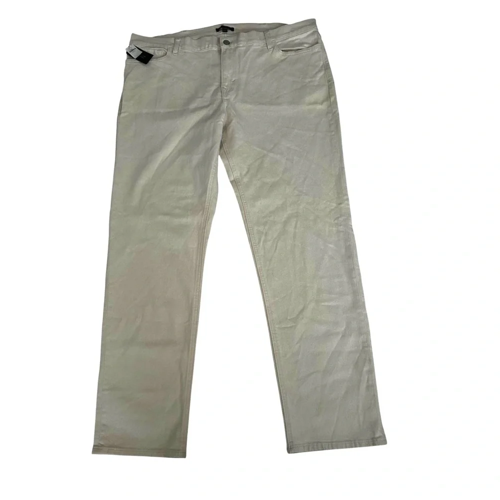 Banana Republic Slim Fit Cream Beige Jeans Men’s Size 44x34 Brand New With Tags